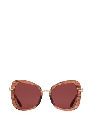 Dolce & Gabbana Eyewear oversized sunglasses - Brown