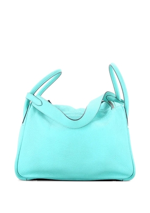 Hermès Pre-Owned Lindy Bag Clemence 30 shoulder bag - Blue