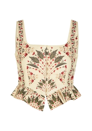 Agua By Agua Bendita Eslabón Andes top - Neutrals