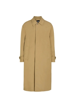BOSS water-repwllent buttoned coat - Neutrals