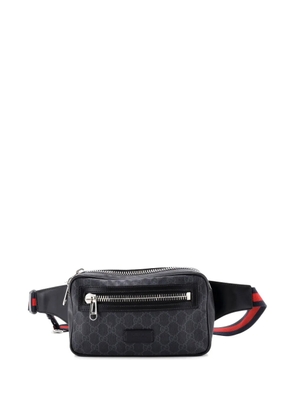 Gucci Pre-Owned Soft Zip GG Coated Canvas Small belt bag - Black