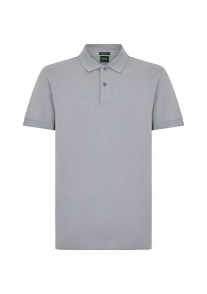BOSS short-sleeve polo shirt - Grey