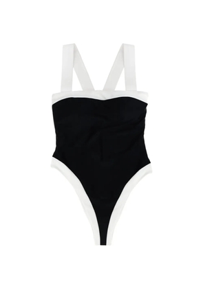 Goldbergh Hemera contrast-panel swimsuit - Black