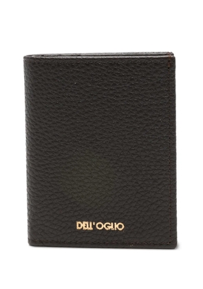 Dell'oglio grained bi-fold wallet - Brown