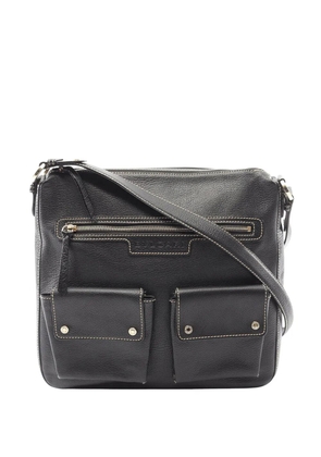 Bvlgari Pre-Owned 2010-2026 Leather Abelel shoulder bag - Black