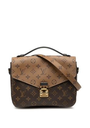 Louis Vuitton Pre-Owned 2010-2026 Monogram Reverse Pochette Metis satchel - Brown