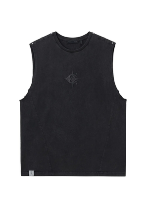 FIVE CM round-neck sleeveless top - Black