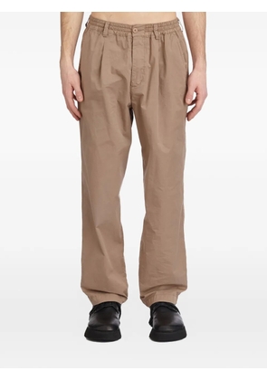 Paura pleat trousers - Neutrals