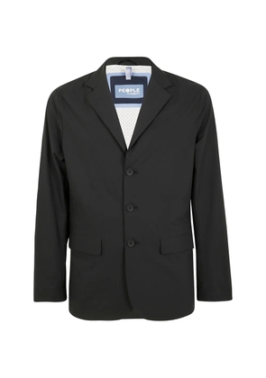 People Of Shibuya Travel buttoned blazer - Black