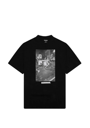 Neighborhood x Charles Peterson printed T-shirt - Black