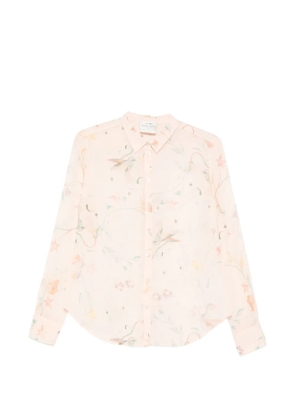 Forte Forte floral-print shirt - Pink