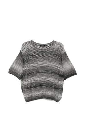 Taakk gradient-effect T-shirt - Grey