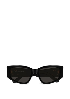 Balenciaga Eyewear logo geometric sunglasses - Black