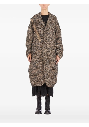 CHIAHUNG SU single-breasted coat - Neutrals