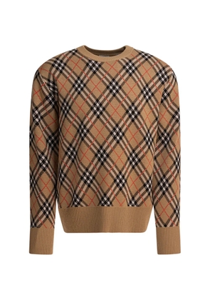 Burberry crew-neck sweater - Neutrals