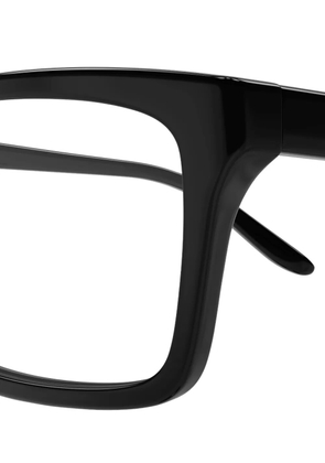 Balenciaga Eyewear rectangle-frame glasses - Black