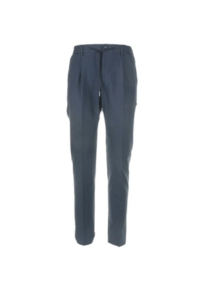Tagliatore drawstring trousers - Blue