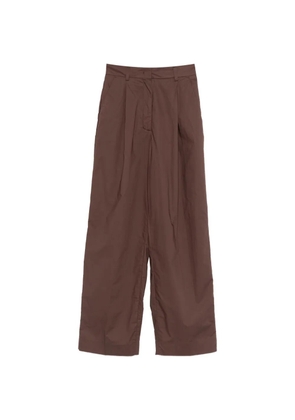 THELATEST Axel pleated trousers - Brown
