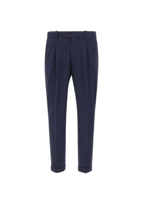 DEVORE pleated trousers - Blue