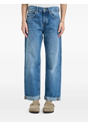 Roy Rogers frayed-hem jeans - Blue
