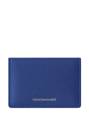 MAISON de SABRÉ Leather Card Case - Blue