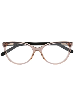 Marc Jacobs Eyewear cat-eye frame glasses - Neutrals