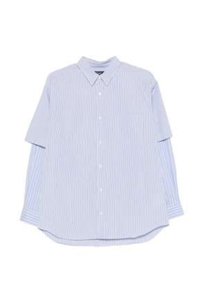 Comme des Garçons Homme striped shirt - White