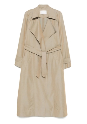 The Frankie Shop Astoria trench coat - Brown