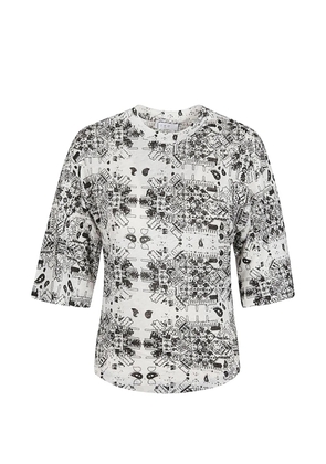 IRO Walia patterned T-shirt - White
