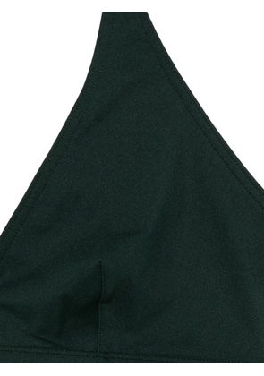 ERES triangle-design bikini - Green