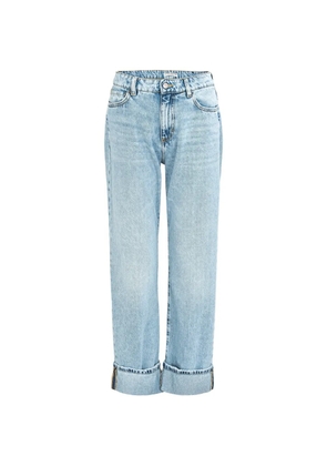 ICON DENIM Tiny belt-loop jeans - Blue