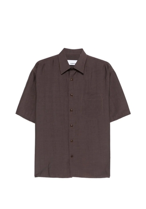Costumein chest-pocket shirt - Brown