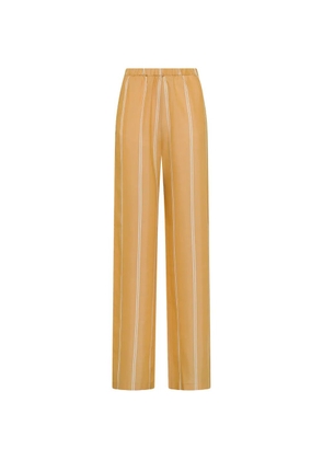 Cruna striped trousers - Orange