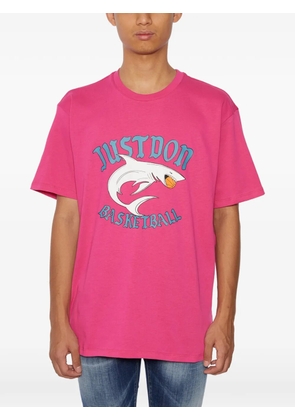 Just Don crew-neck T-shirt - Pink