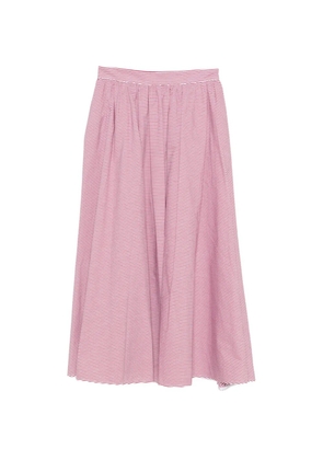 Manuel Ritz striped midi skirt - Pink