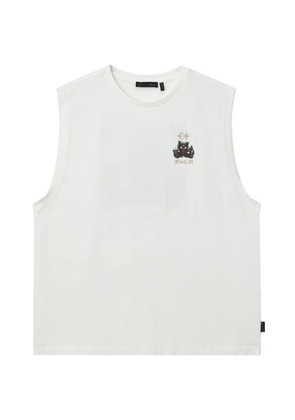 FIVE CM sleeveless T-shirt - White