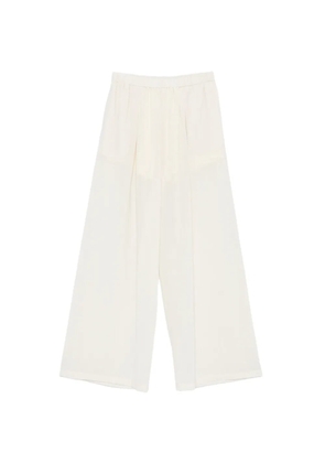 Eleh elasticated-waistband palazzo pants - Neutrals