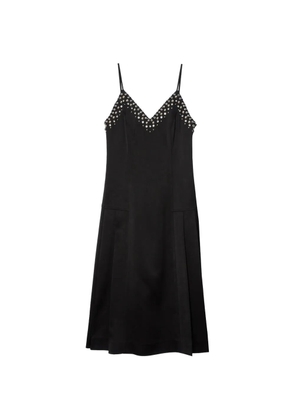 3.1 Phillip Lim studded V-neck midi dress - Black