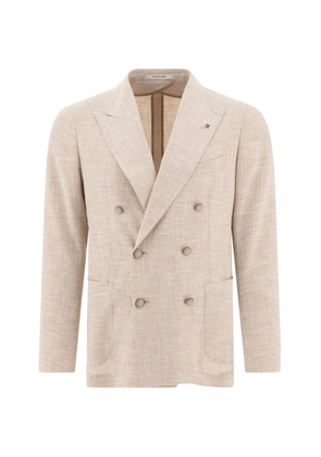 Tagliatore double-breasted blazer - Neutrals
