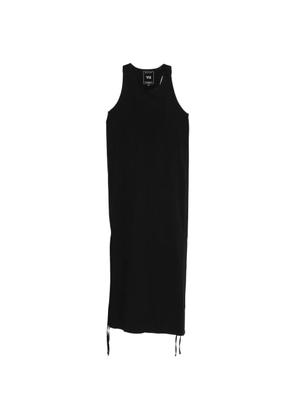 Y-3 x Yohju Yamamoto Racer Cinch sleeveless midi dress - Black