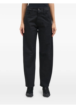 White Sand belt-loop trousers - Black