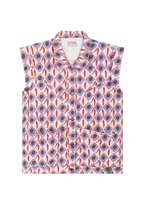 Favorite People Formaggio buttoned vest - Purple