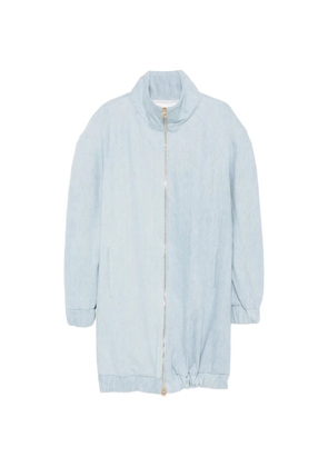 Rowen Rose zipped coat - Blue