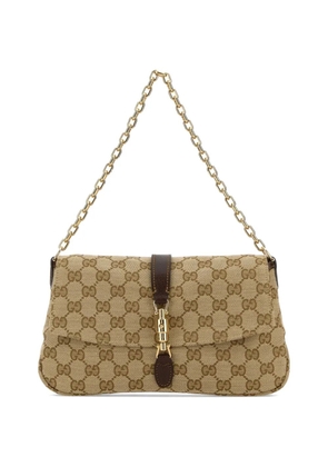 Gucci gg fabric shoulder bag - Neutrals
