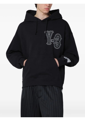 Y-3 Elite 5 GFX logo-print hoodie - Black