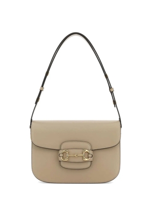 Gucci medium Horsebit 1955 leather shoulder bag - Neutrals