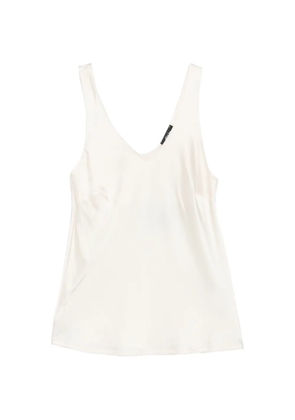 DIXIE V-neck top - Neutrals