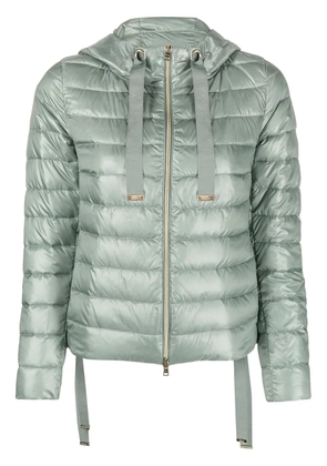 Herno hooded puffer jacket - Green