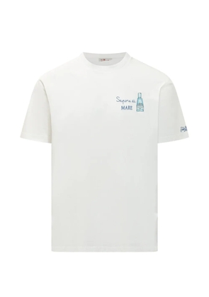 MC2 Saint Barth round-neck graphic T-shirt - White
