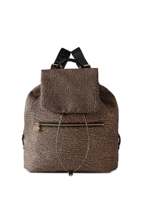 Borbonese medium Zaino drawstring backpack - Brown